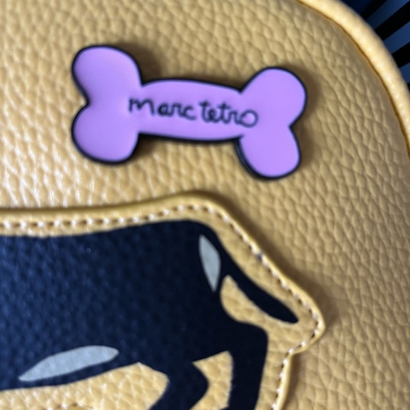 Marc Tetro dachshund, mini bag backpack wallet great for dog lovers new attacks - Picture 11 of 13